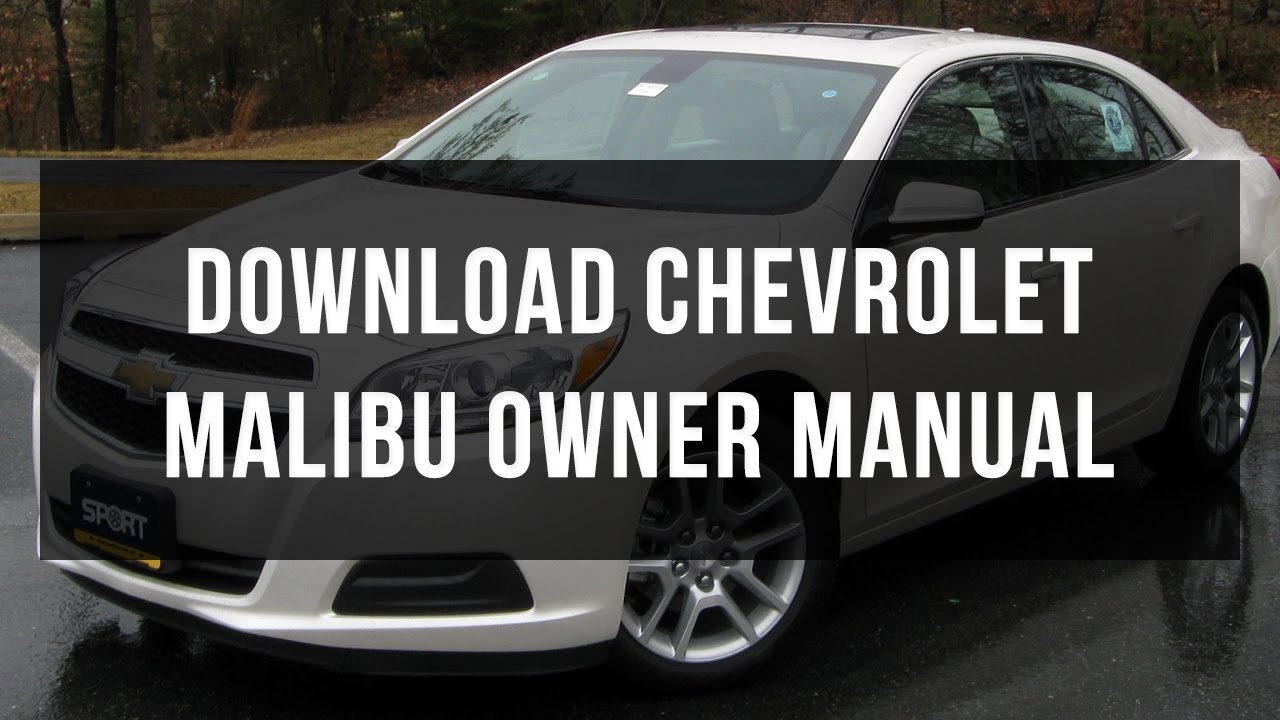 2018 Chevy Malibu Maxx Lt Owners Manual
